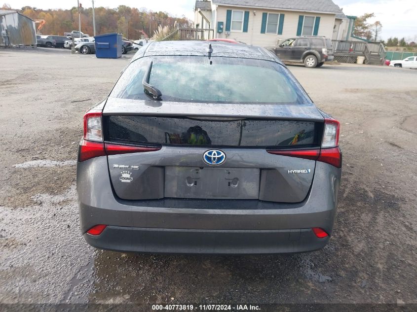 2019 Toyota Prius Le VIN: JTDKARFU9K3098449 Lot: 40773819