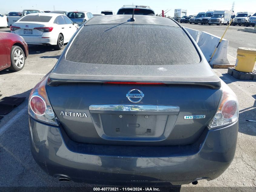 2009 Nissan Altima Hybrid VIN: 1N4CL21E99C138065 Lot: 40773821