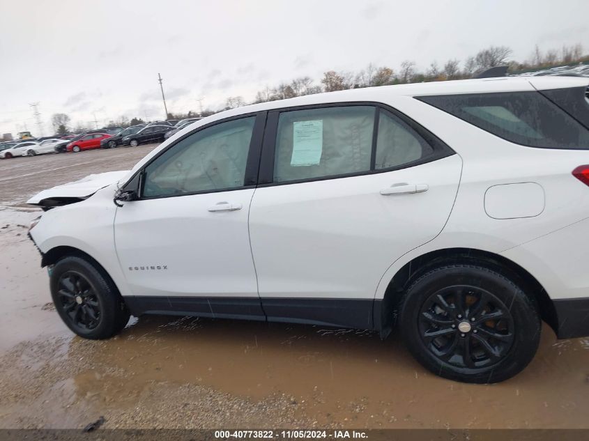 2021 Chevrolet Equinox Fwd Ls VIN: 3GNAXHEV0MS164292 Lot: 40773822