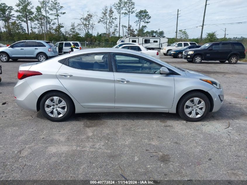 2016 Hyundai Elantra Se VIN: 5NPDH4AE5GH774401 Lot: 40773824