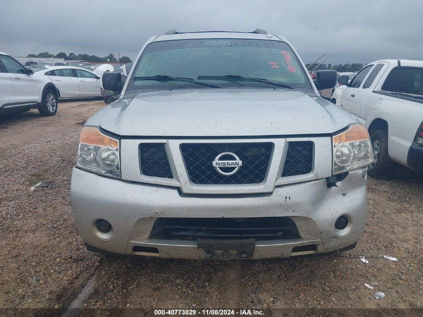 2015 Nissan Armada Sv VIN: 5N1BA0ND0FN608061 Lot: 40773829