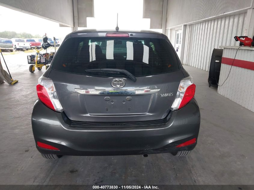 2012 Toyota Yaris Le VIN: JTDJTUD35CD537242 Lot: 40773830