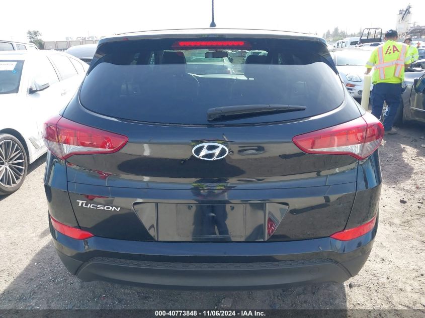 2018 Hyundai Tucson Se VIN: KM8J23A48JU754285 Lot: 40773848