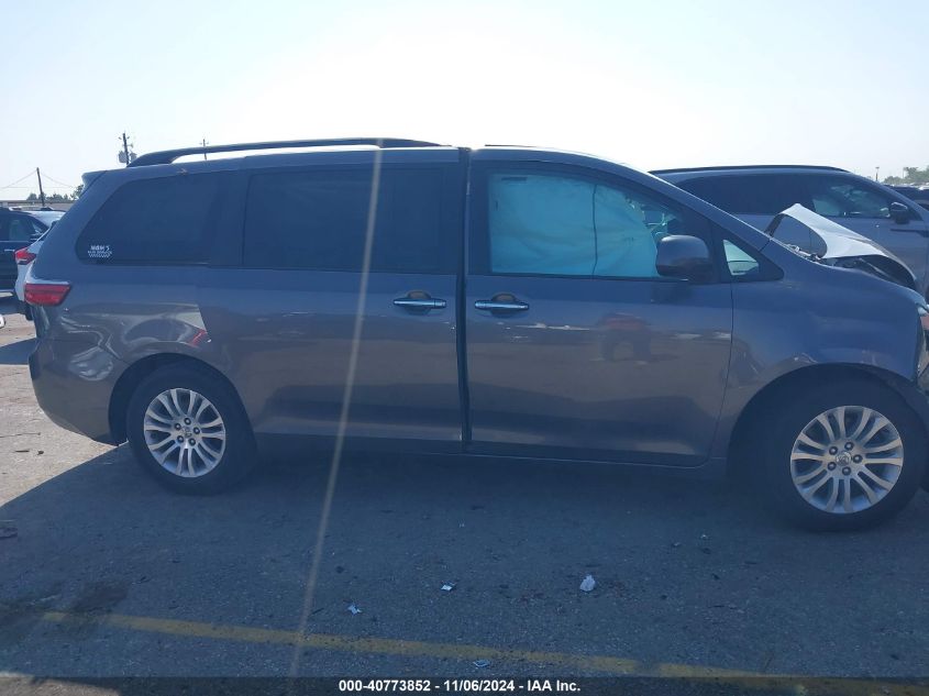 2016 Toyota Sienna Xle 8 Passenger VIN: 5TDYK3DC7GS704075 Lot: 40773852