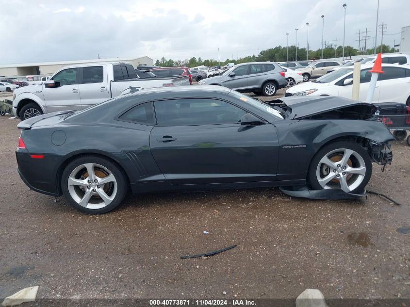 2015 Chevrolet Camaro 2Lt VIN: 2G1FF1E36F9164815 Lot: 40773871