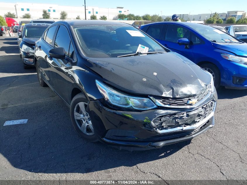 2017 Chevrolet Cruze Ls Auto VIN: 1G1BC5SM6H7271010 Lot: 40773874