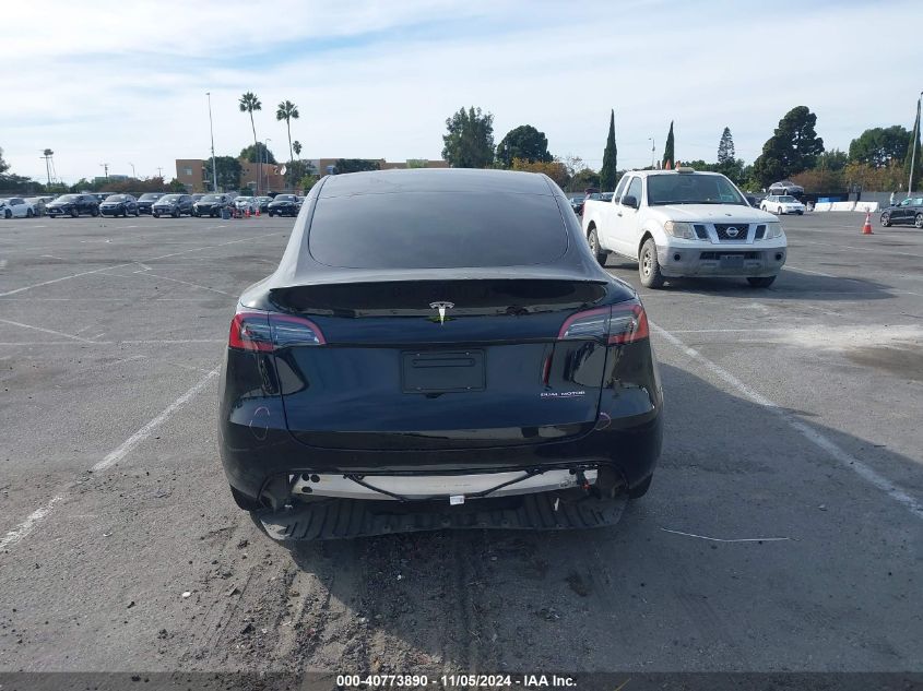 2021 Tesla Model Y Performance Dual Motor All-Wheel Drive VIN: 5YJYGDEF1MF197240 Lot: 40773890