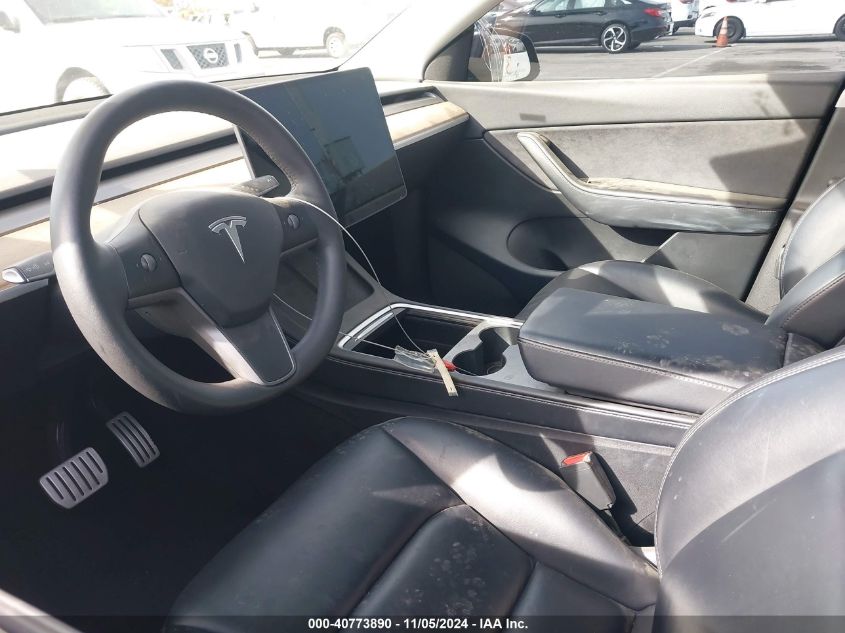 2021 Tesla Model Y Performance Dual Motor All-Wheel Drive VIN: 5YJYGDEF1MF197240 Lot: 40773890