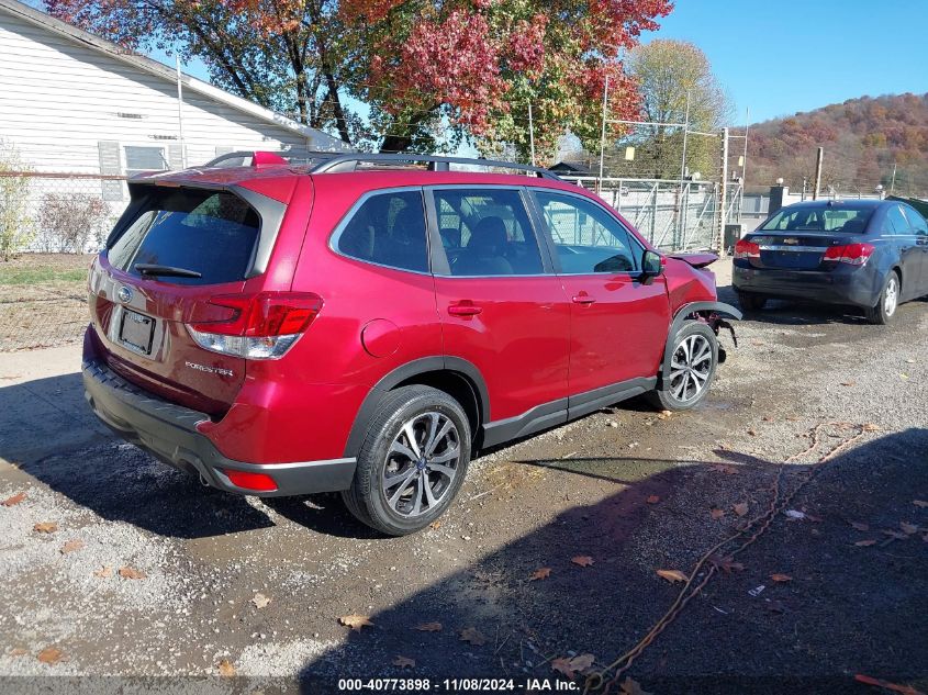 2021 Subaru Forester Limited VIN: JF2SKAUC1MH526630 Lot: 40773898