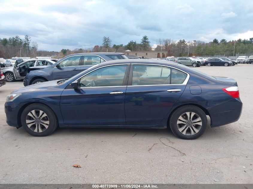 2014 Honda Accord Lx VIN: 1HGCR2F34EA197855 Lot: 40773909