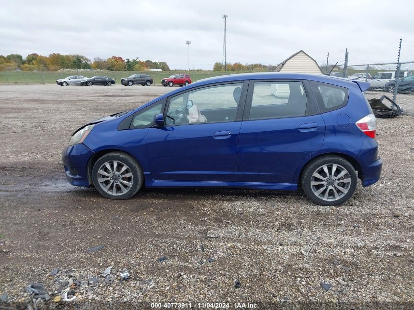 2012 Honda Fit Sport VIN: JHMGE8G50CC014708 Lot: 40773911