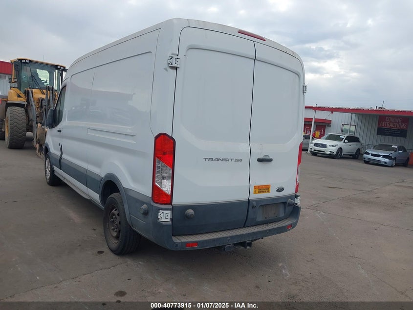 Vin: 1ftnr2cm8fkb13827, lot: 41263396, ford transit-250 20153
