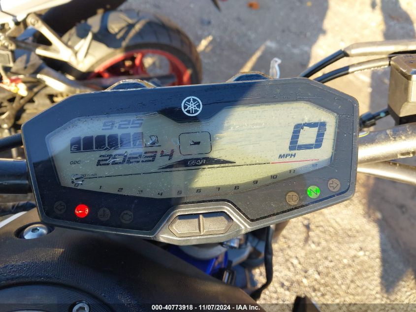 2016 YAMAHA FZ07 JYARM06E5GA010912