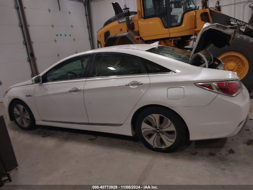 2013 Hyundai Sonata Hybrid Limited VIN: KMHEC4A40DA100004 Lot: 40773929