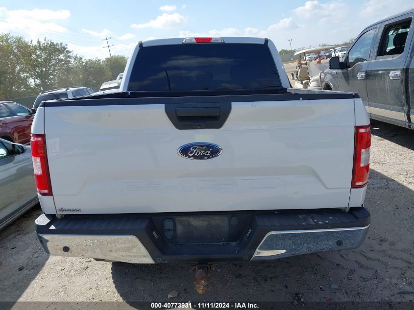 2018 Ford F150 Supercrew VIN: 1FTEW1E52JKE01926 Lot: 40773931