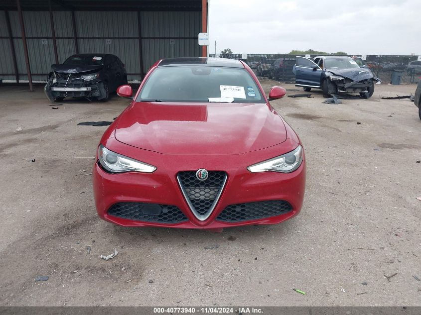 2018 Alfa Romeo Giulia Ti Lusso Awd VIN: ZARFAEEN5J7580658 Lot: 40773940