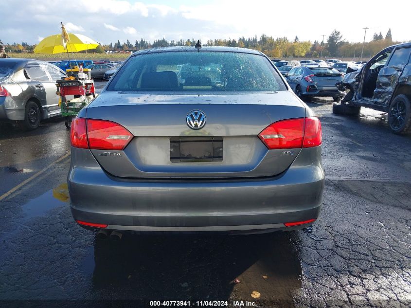 2012 Volkswagen Jetta 2.0L Tdi VIN: 3VWLL7AJ9CM396013 Lot: 40773941