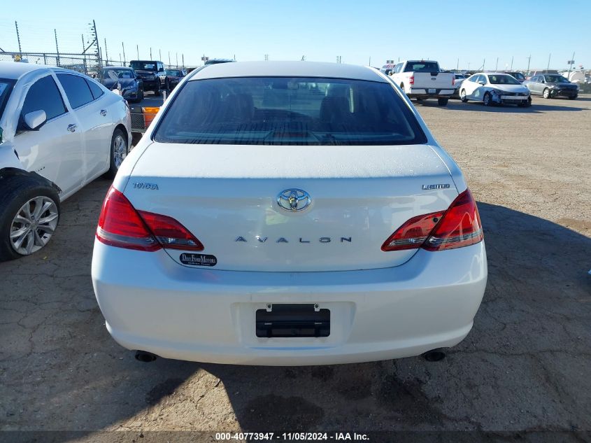 2008 Toyota Avalon Limited VIN: 4T1BK36B88U319210 Lot: 40773947