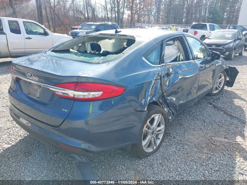 VIN 3FA6P0H71JR174108 2018 Ford Fusion, SE no.4