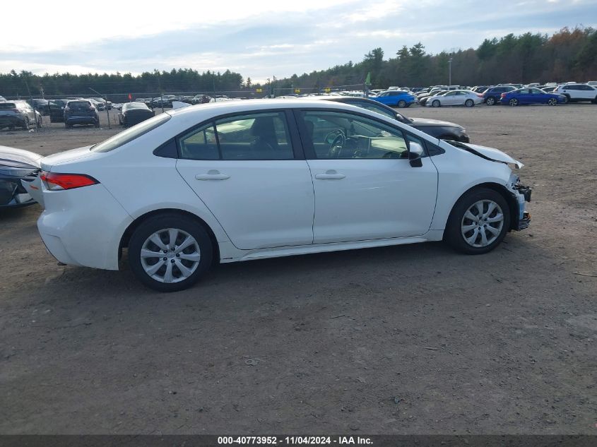 2020 Toyota Corolla Le VIN: JTDEPRAE6LJ040274 Lot: 40773952