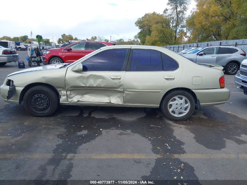 1999 Nissan Altima Gle/Gxe/Se/Se-L/Xe VIN: 1N4DL01D0XC141658 Lot: 40773977