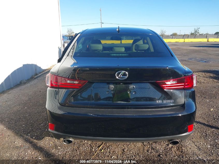 2014 Lexus Is 250 VIN: JTHBF1D23E5013441 Lot: 40773979