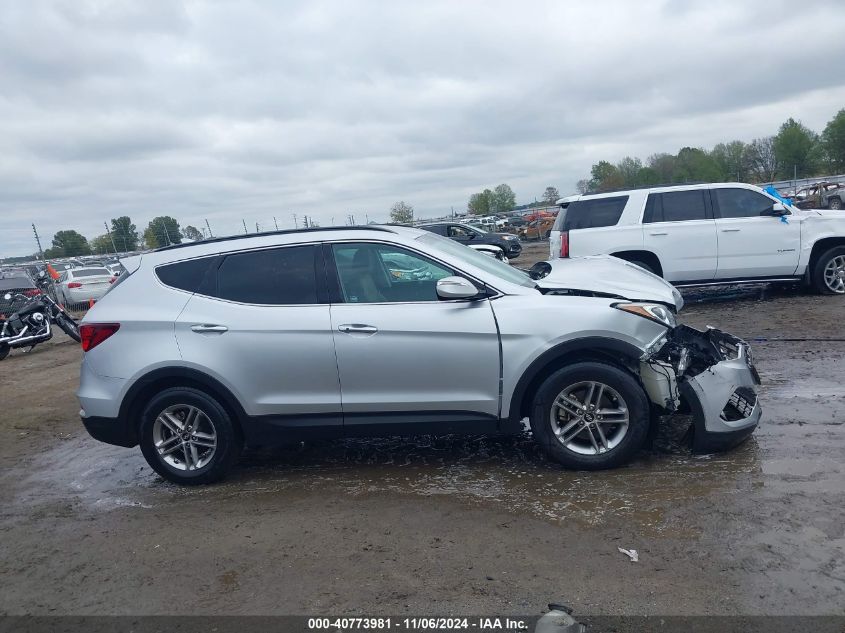 2018 Hyundai Santa Fe Sport 2.4L VIN: 5XYZU3LB7JG524719 Lot: 40773981