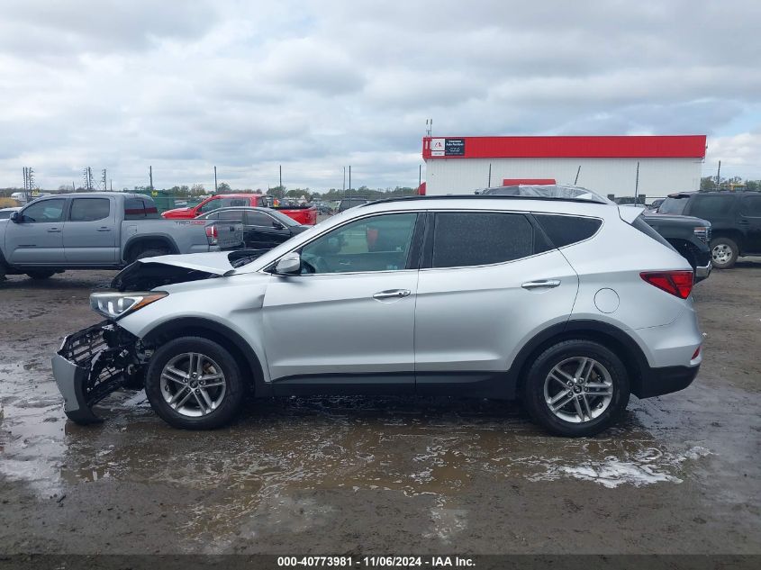 2018 Hyundai Santa Fe Sport 2.4L VIN: 5XYZU3LB7JG524719 Lot: 40773981