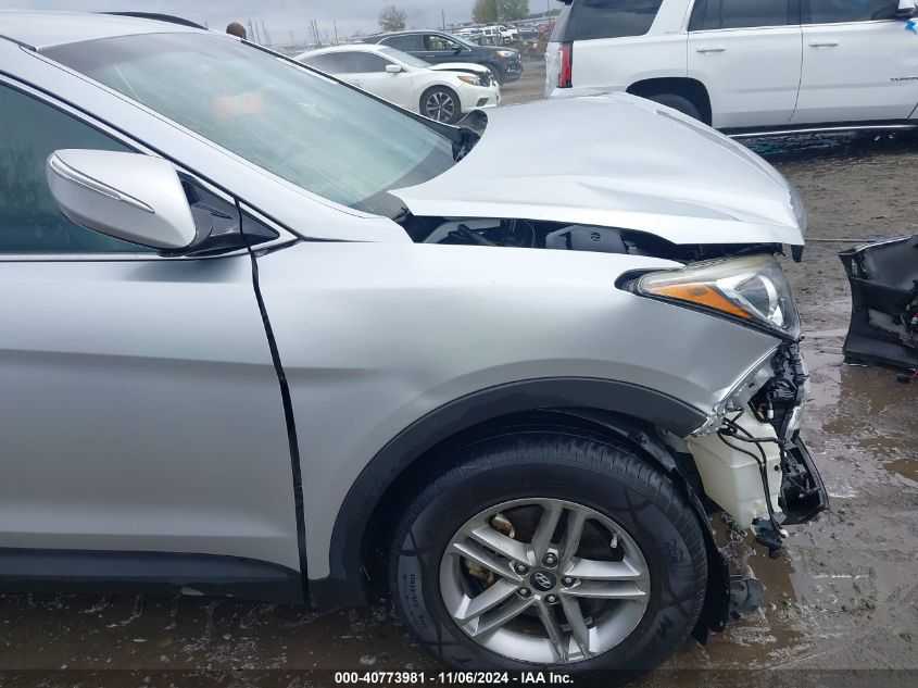 2018 Hyundai Santa Fe Sport 2.4L VIN: 5XYZU3LB7JG524719 Lot: 40773981