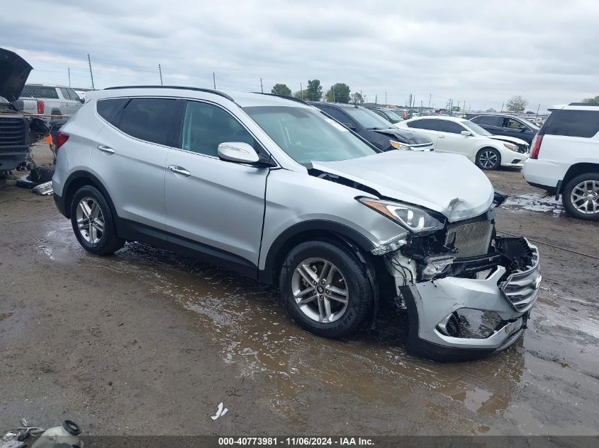 VIN 5XYZU3LB7JG524719 2018 HYUNDAI SANTA FE SPORT no.1