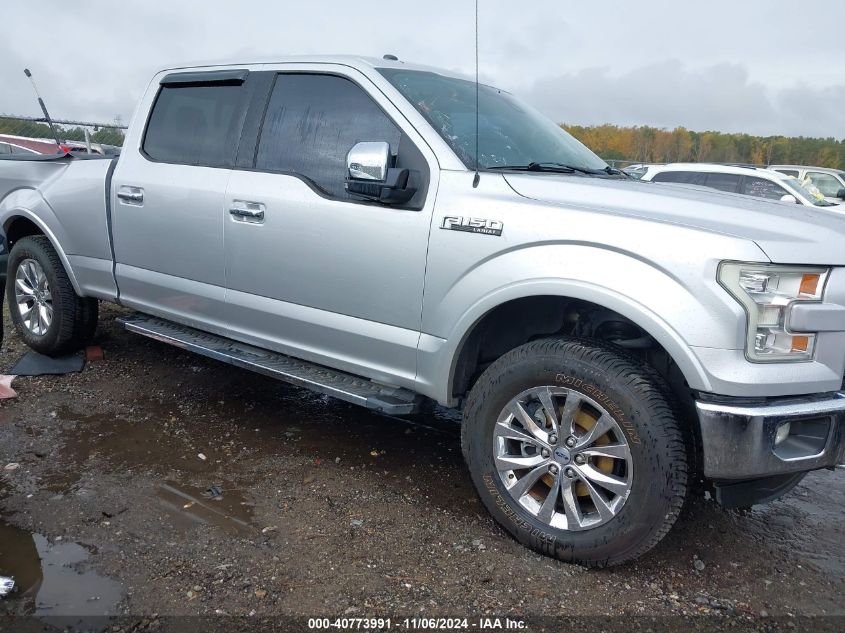 2016 FORD F-150 LARIAT - 1FTFW1EF8GFB34483