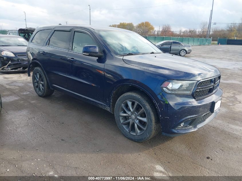 VIN 1C4RDJDG9HC697770 2017 DODGE DURANGO no.1