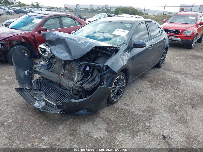 2015 TOYOTA COROLLA S PLUS - 5YFBURHE6FP206147