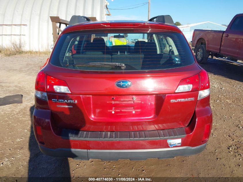 2012 Subaru Outback 2.5I VIN: 4S4BRCAC8C3288647 Lot: 40774030