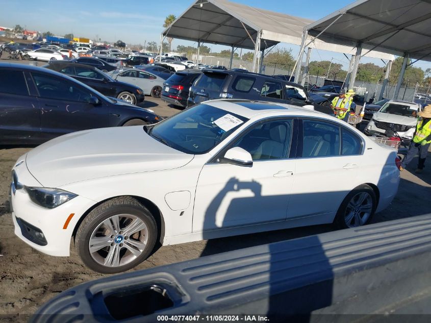 2017 BMW 330E Iperformance VIN: WBA8E1C30HA159345 Lot: 40774047