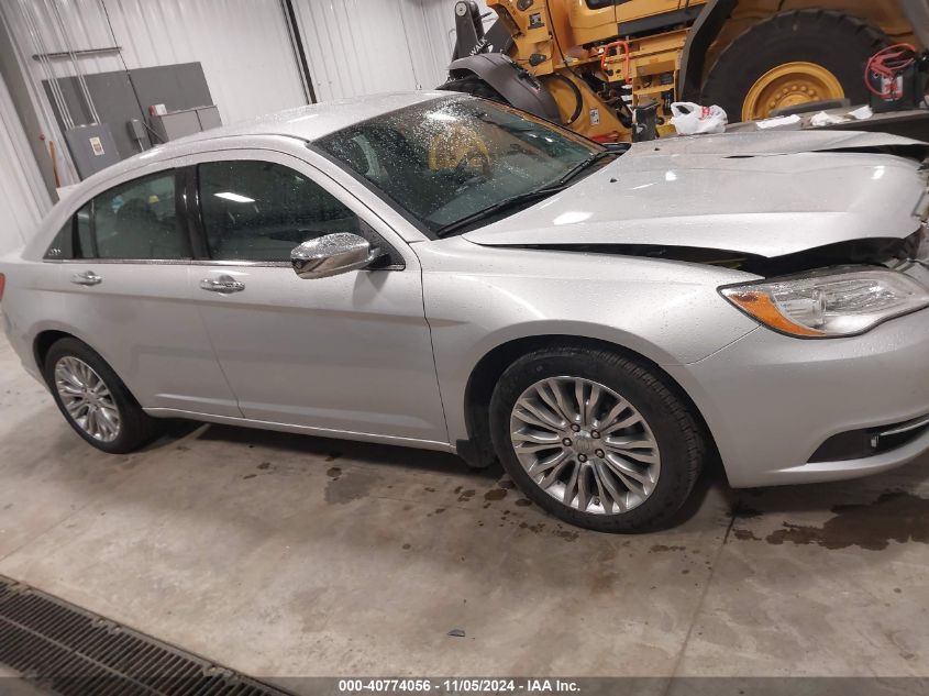 2012 Chrysler 200 Limited VIN: 1C3CCBCG2CN306167 Lot: 40774056