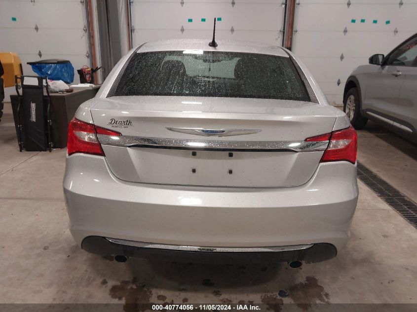 2012 Chrysler 200 Limited VIN: 1C3CCBCG2CN306167 Lot: 40774056