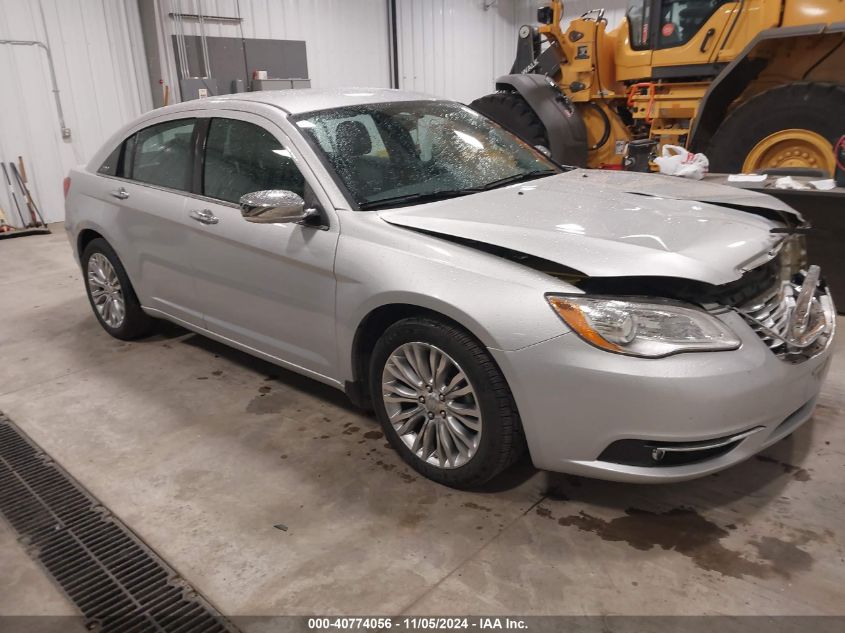 2012 Chrysler 200 Limited VIN: 1C3CCBCG2CN306167 Lot: 40774056