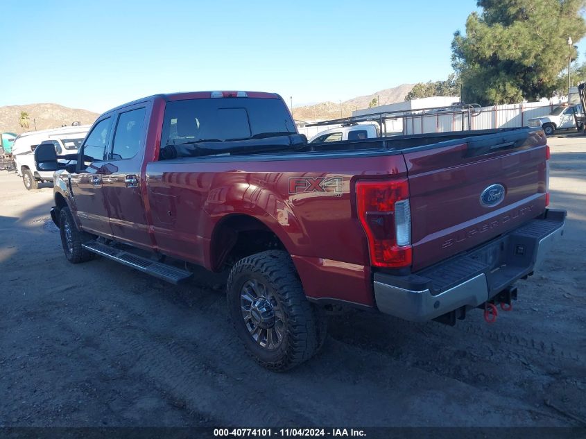 2017 Ford F-350 Lariat VIN: 1FT8W3BT8HEF37787 Lot: 40774101