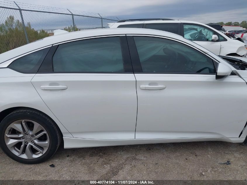 2018 Honda Accord Lx VIN: 1HGCV1F15JA256135 Lot: 40774104