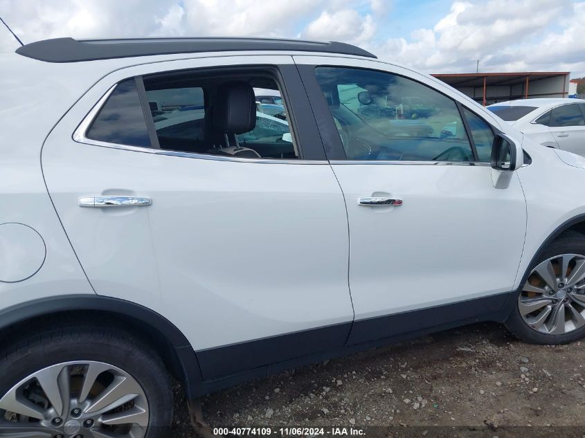 2020 Buick Encore Fwd Preferred VIN: KL4CJASB6LB007164 Lot: 40774109