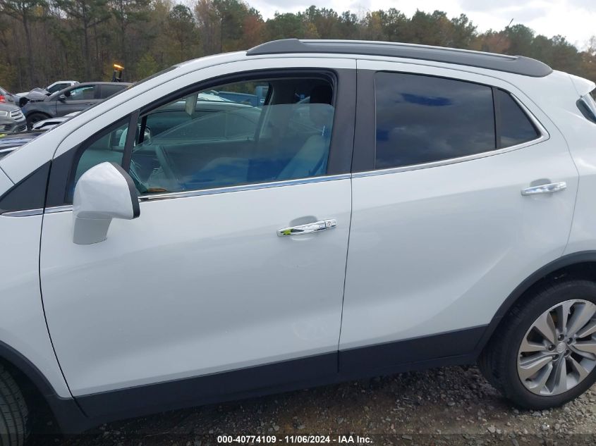 2020 Buick Encore Fwd Preferred VIN: KL4CJASB6LB007164 Lot: 40774109