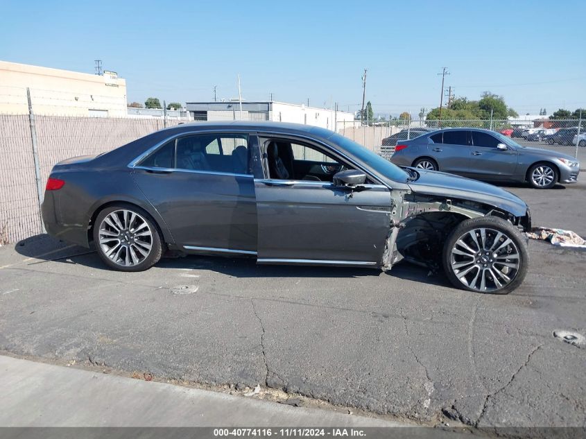 2017 Lincoln Continental Reserve VIN: 1LN6L9NC8H5623966 Lot: 40774116