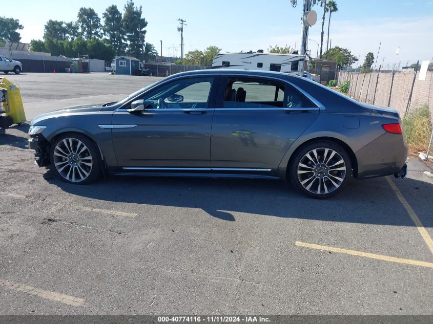 2017 Lincoln Continental Reserve VIN: 1LN6L9NC8H5623966 Lot: 40774116