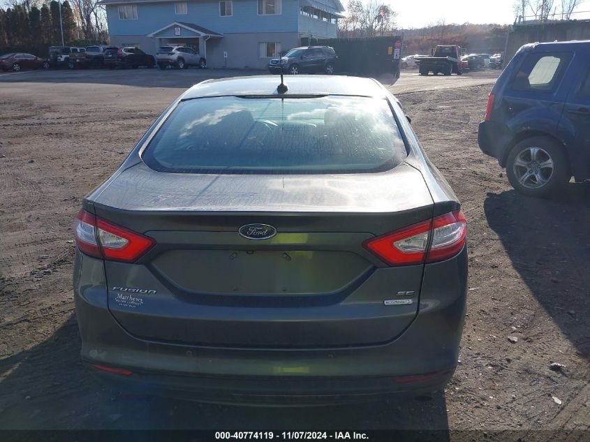 2015 FORD FUSION SE - 1FA6P0HD6F5100621