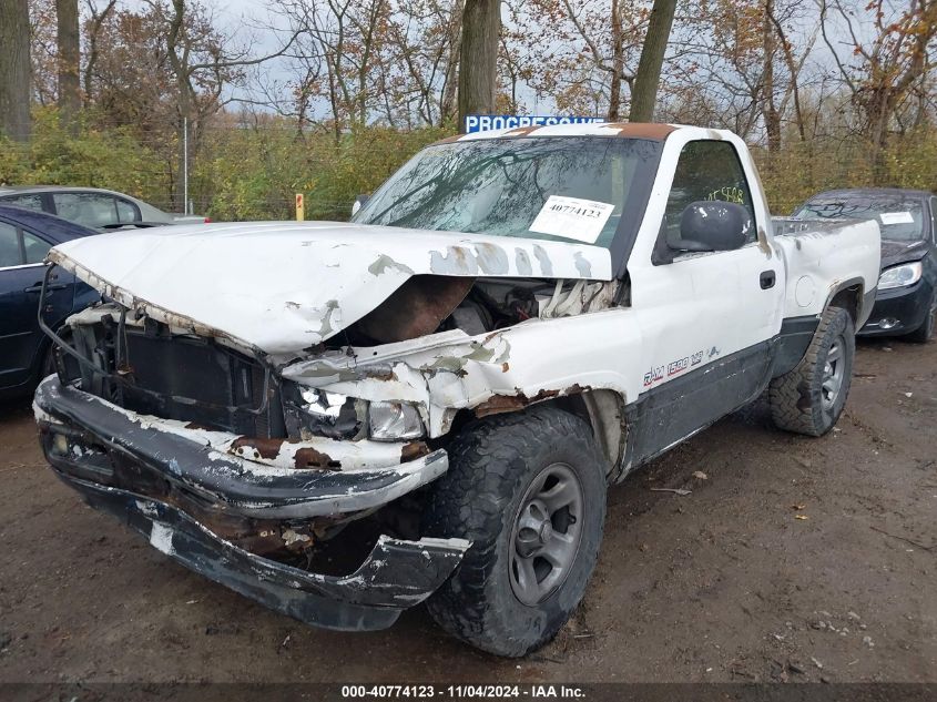 1997 Dodge Ram 1500 Lt VIN: 1B7HC16Z1VS184642 Lot: 40774123