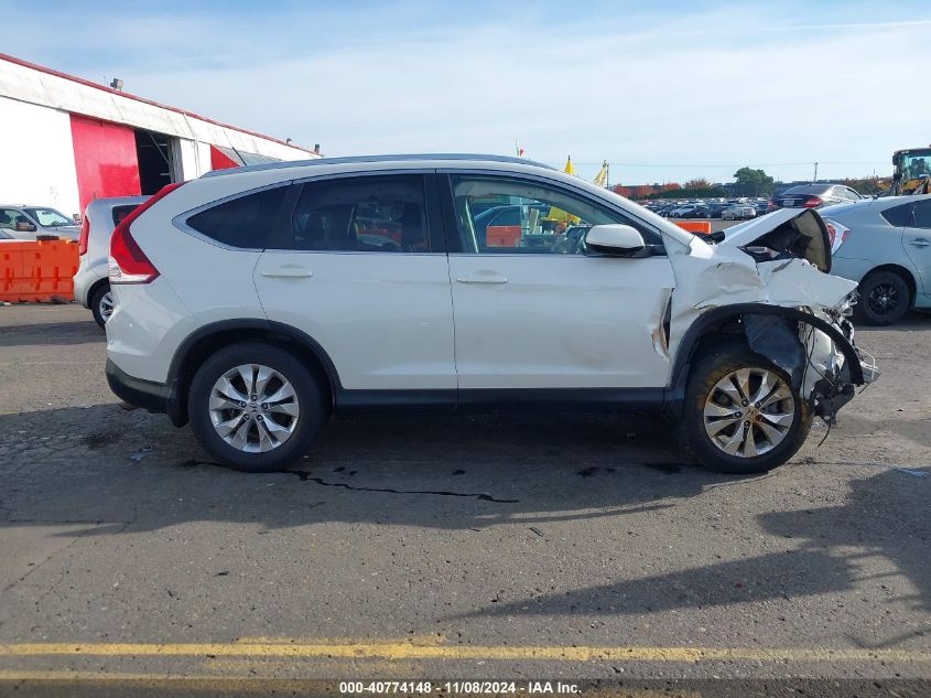 2014 Honda Cr-V Ex-L VIN: 5J6RM4H71EL106137 Lot: 40774148