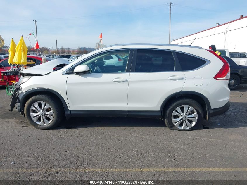 2014 Honda Cr-V Ex-L VIN: 5J6RM4H71EL106137 Lot: 40774148