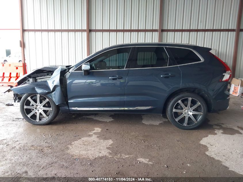 2020 Volvo Xc60 T5 Inscription VIN: YV4102DL6L1609500 Lot: 40774153