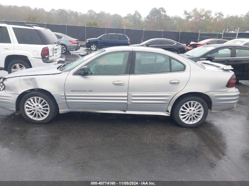 1999 Pontiac Grand Am Se1 VIN: 1G2NE52T5XM929894 Lot: 40774160